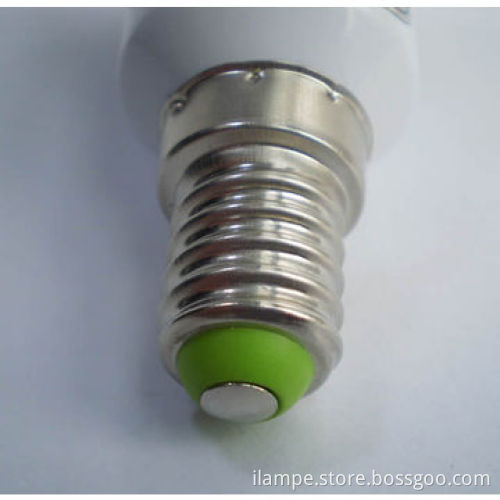 LED Spotlight Bulb, 4W, Made of Aluminum, High Luminous Efficiency, Silver Luster, CE-marked